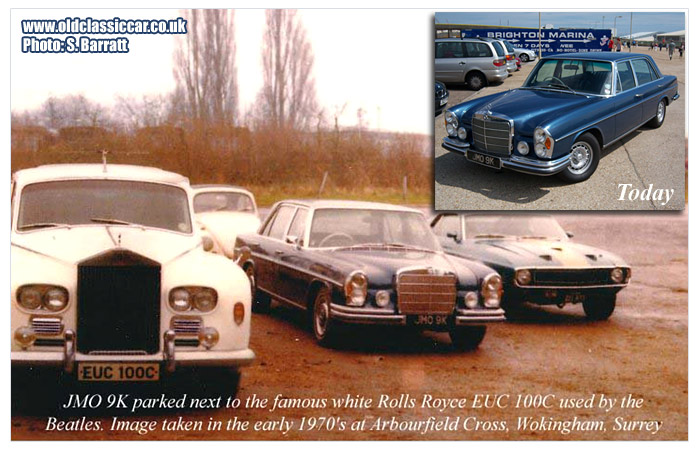 Rolls-Royce EUC 100C and the 1971 Mercedes.